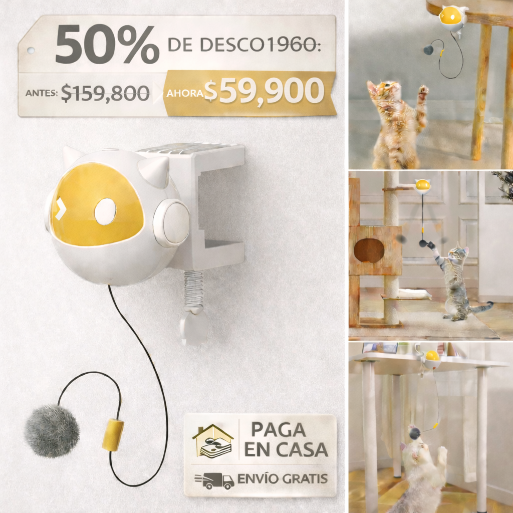 Juguete para gato retractil NB330