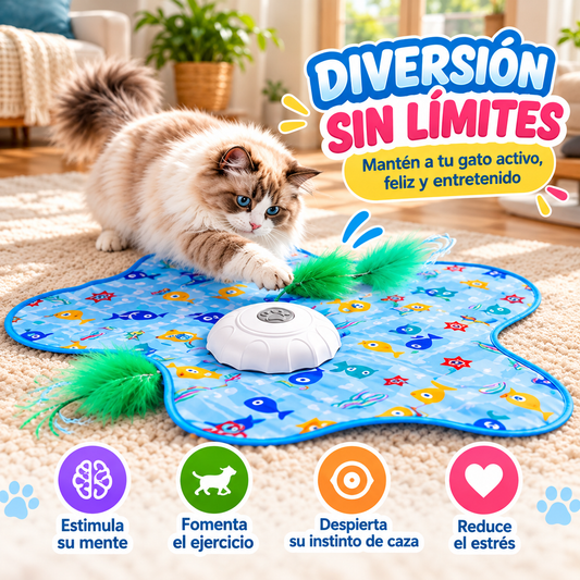 Tapete Interactivo Estrella de Mar gatos