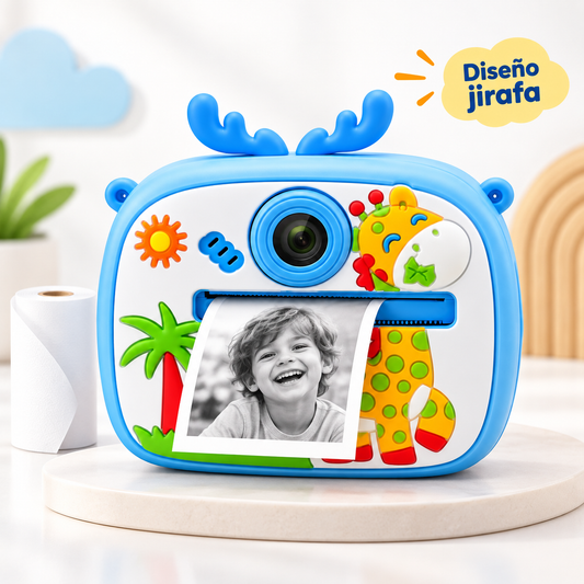 Cámara Infantil Impresora Instantánea
