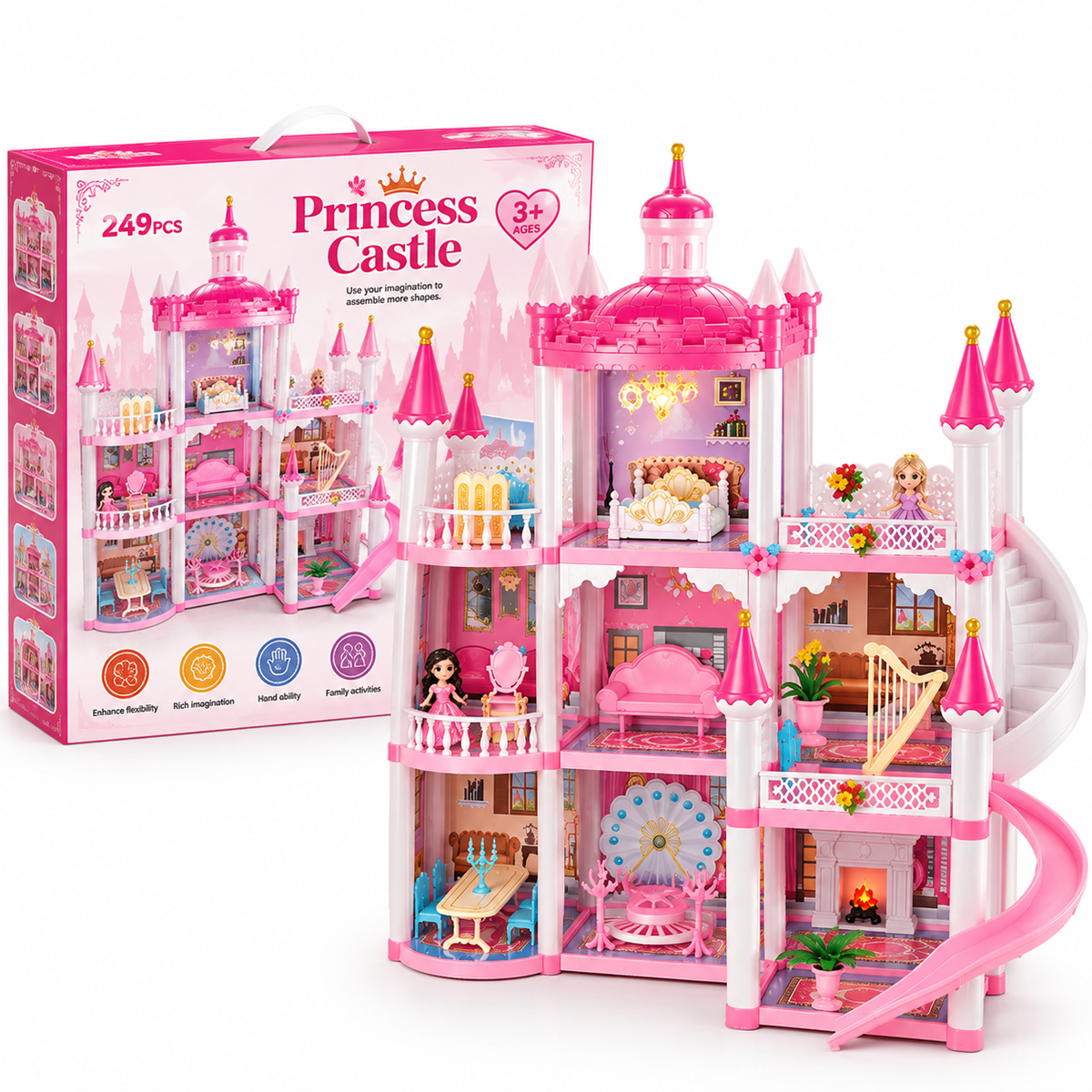 Castillo de Princesas Infantil