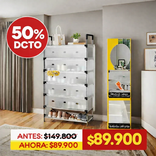 zapatero anti polvo 7 niveles