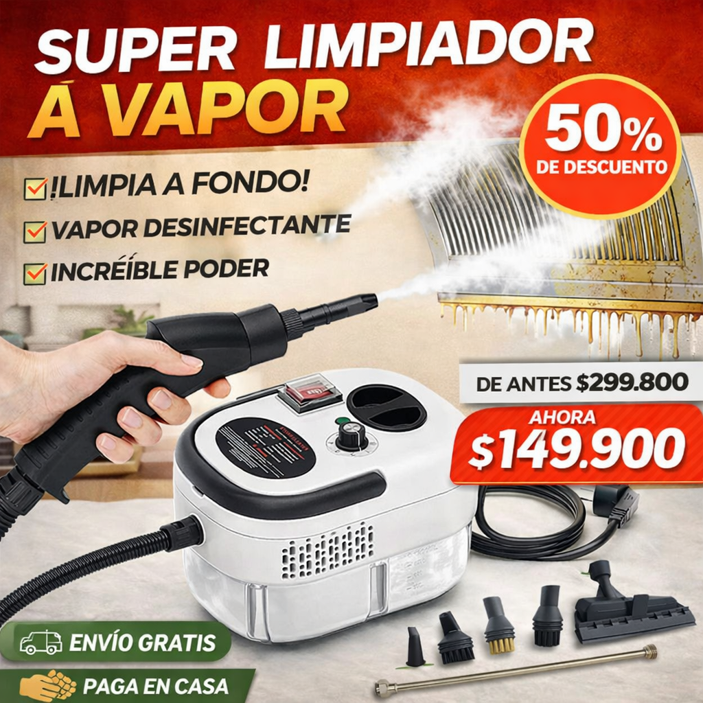 LIMPIADORA A VAPOR