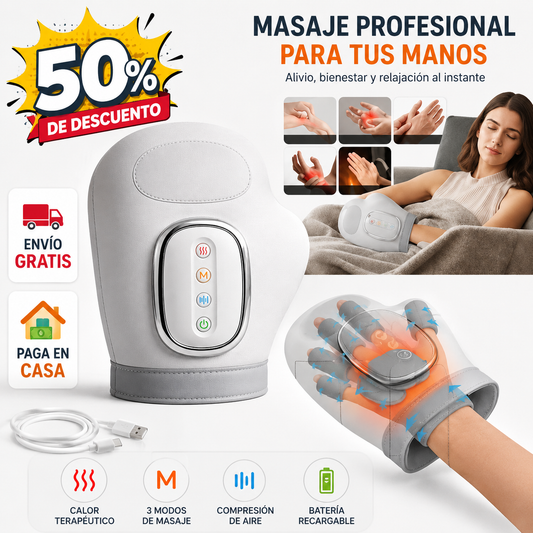 Masajeador Recargable para Artritis