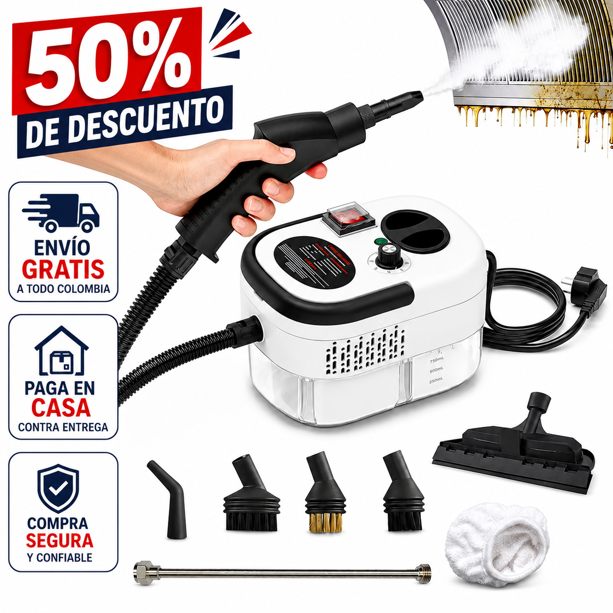 LIMPIADORA A VAPOR