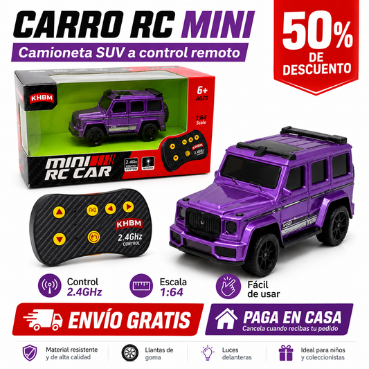 Carro a control remoto pequeños
