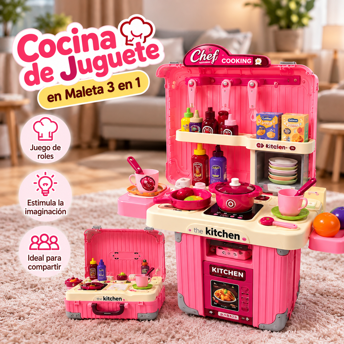 SET DE COCINA INFANTIL