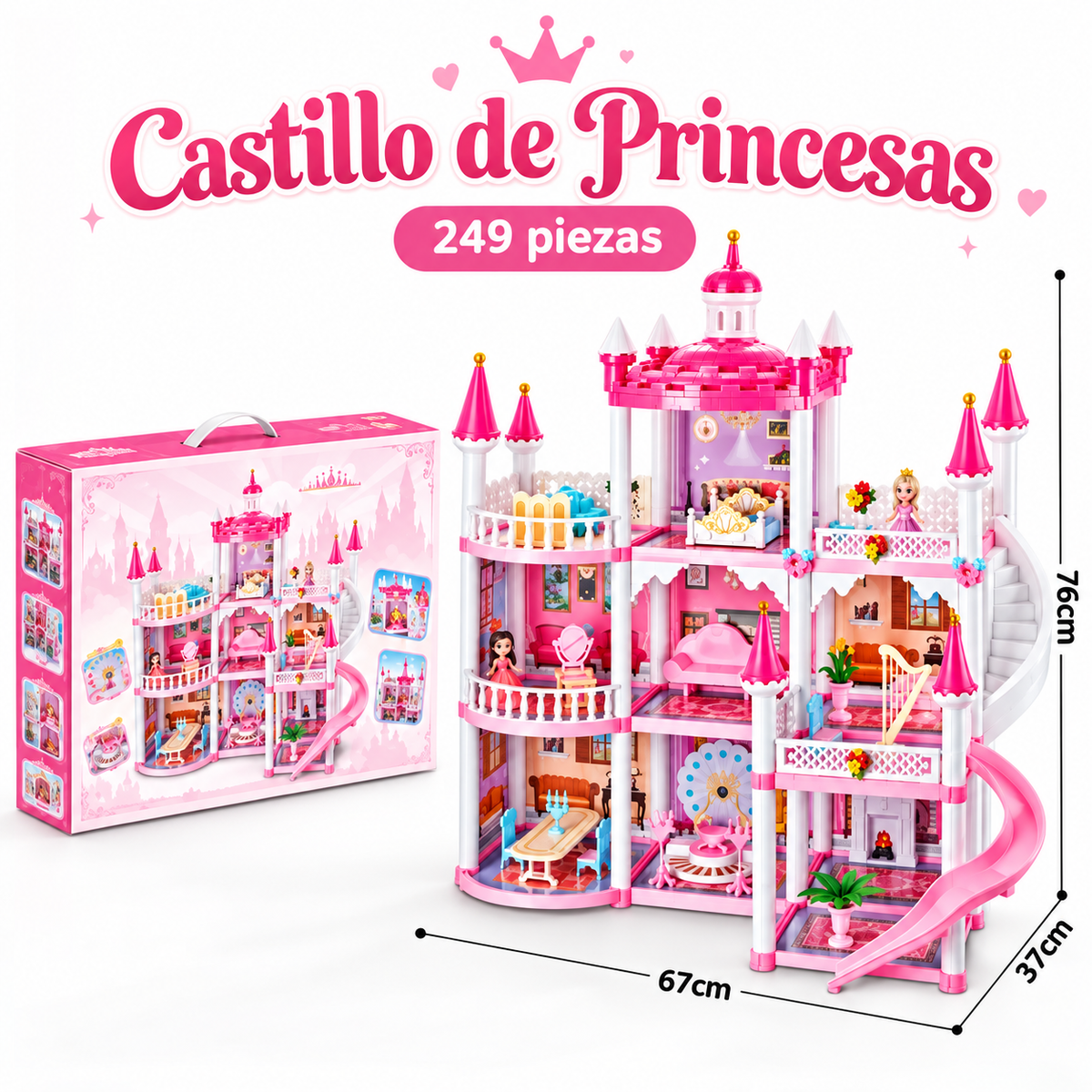 Castillo de Princesas Infantil