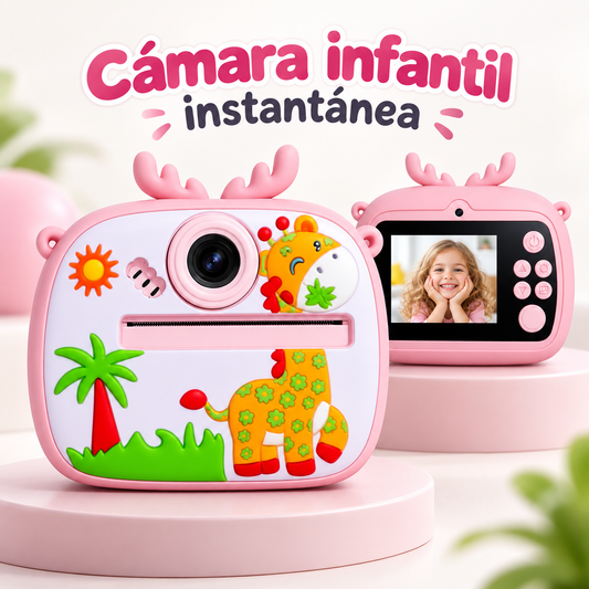 Cámara Infantil Impresora Instantánea