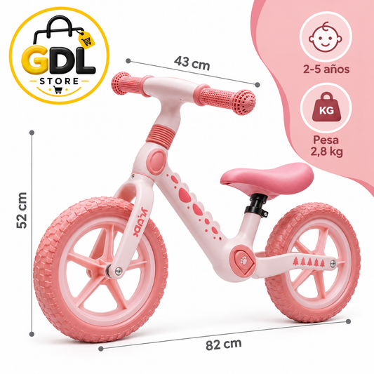 Bicicleta Sin Pedales Lujo Colores Vivos